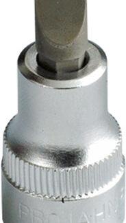 Projahn professional Bit-Steckschlüssel-Einsätze für Schlitzschrauben 10 / 3/8"