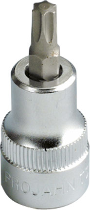 Projahn professional Bit-Steckschlüssel-Einsätze für Innen-TX Schrauben 10 / 3/8"