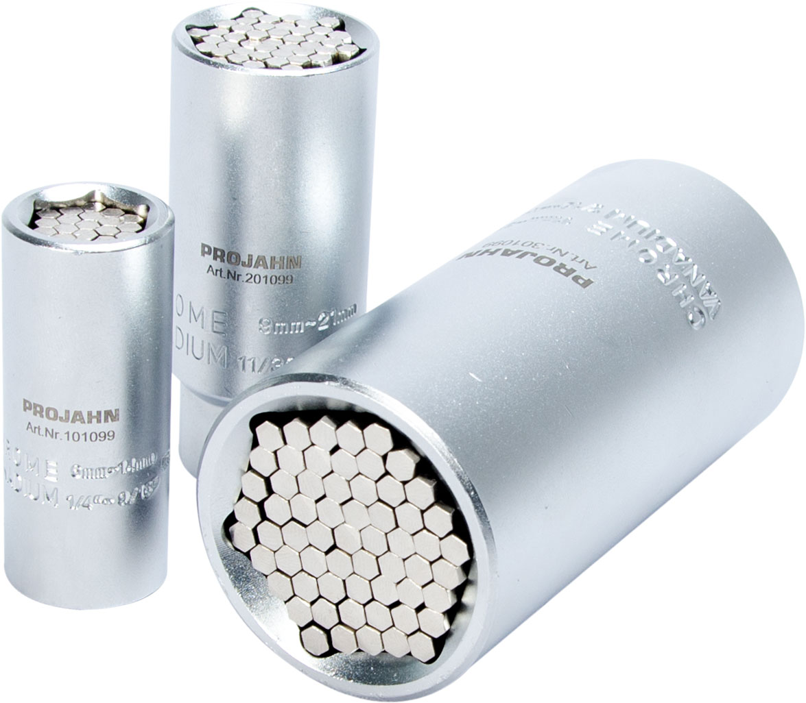 Universal-Steckschlüssel-Satz, 3-tlg. – Bild 2