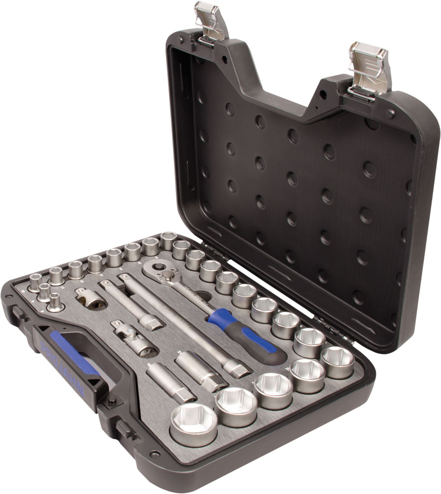 1/2" PROJAHN professional Steckschüssel-Koffer 30-teilig – Bild 3