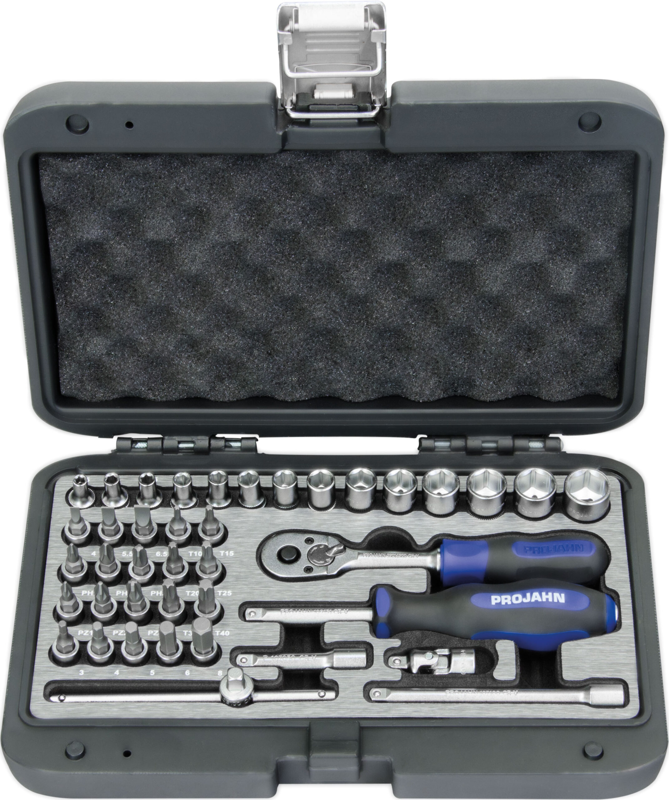 1/4" PROJAHN professional Steckschlüssel-Koffer 40-teilig – Bild 4