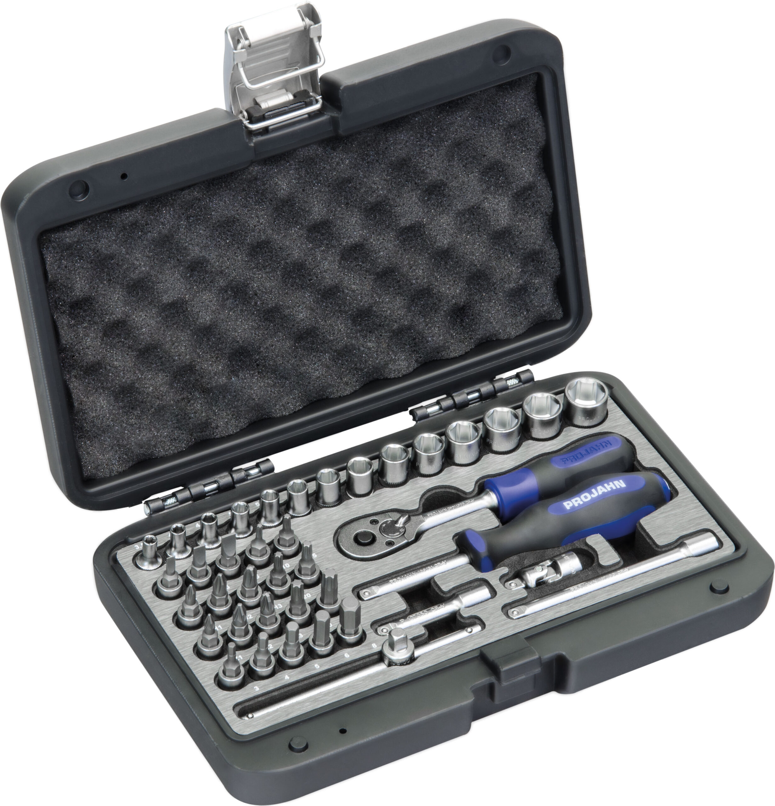 1/4" PROJAHN professional Steckschlüssel-Koffer 40-teilig – Bild 2
