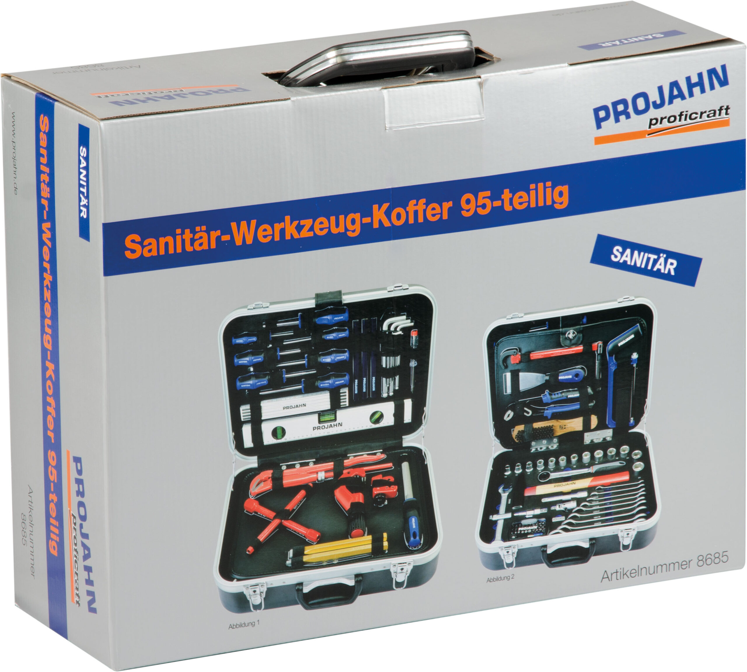 Sanitär Werkzeugkoffer 98tlg – Bild 5