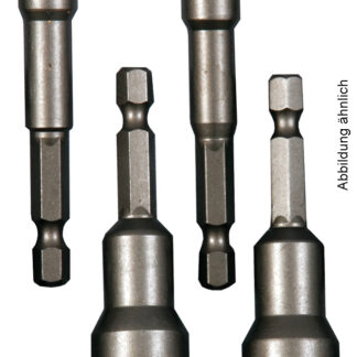 1/4" Stecknuss Bit Satz 4tlg  metrisch