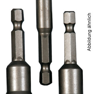 1/4" Stecknuss Bit Satz 3-tlg.  zöllig 1/4" - 3/8" - 5/16"