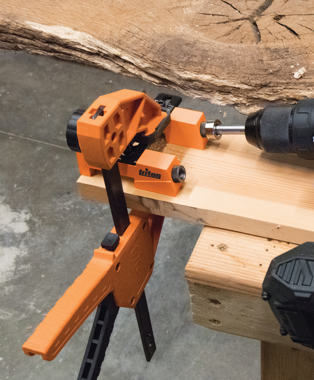 Triton TWAJ - Verstellbare Bohrlehre – Bild 5