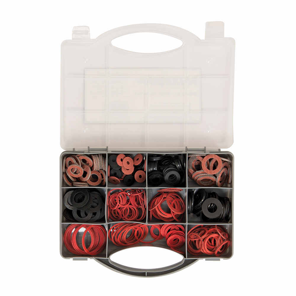 Fixman - 280-tlg. Faser- und Gummidichtungen Sortiment Sanitär