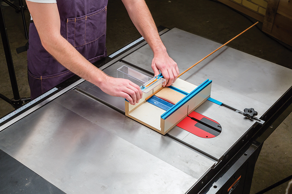 Rockler - Kreissäge-Schiebeanschlag für kleine Werkstücke – Bild 2