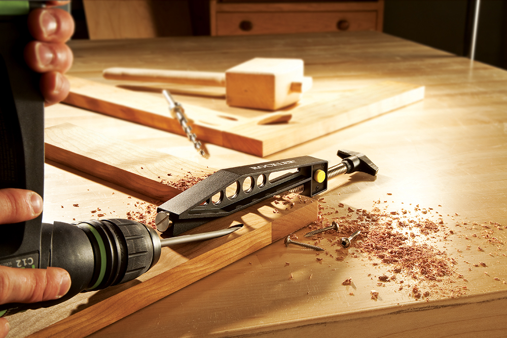 Rockler - „Pock-it Hole Clamp®“ Schnellspannzwinge für Taschenbohrungen – Bild 3