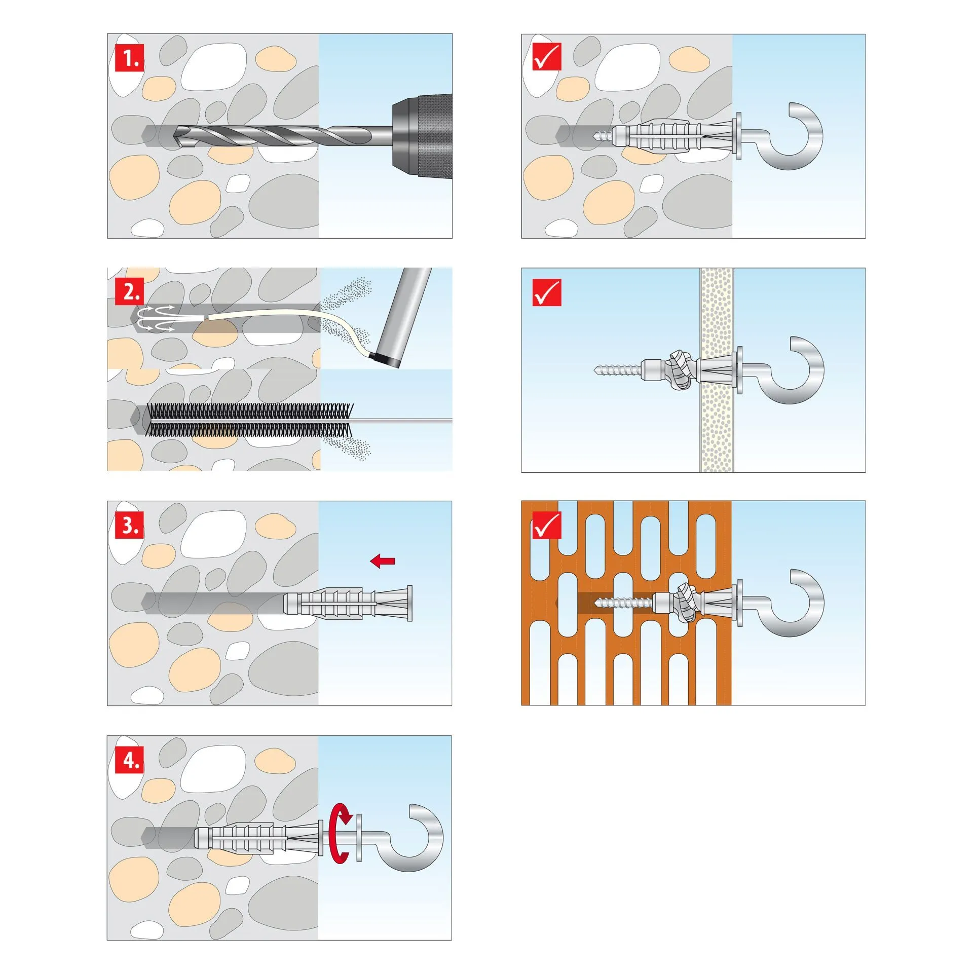 TOX Hakendübel Pirat Will-S m. Allzweckdübel Trika in Runddose – Bild 5