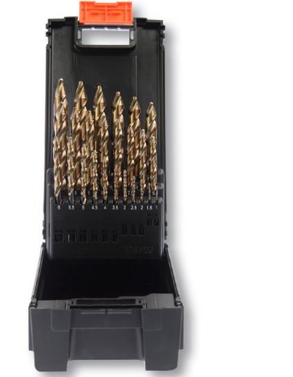 ProStep Spiralbohrer-Satz 25-tlg. 1-13 mm HSS-Co 5%