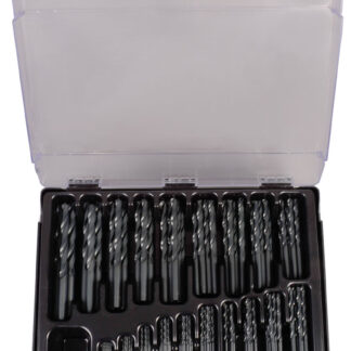 170-tlg. Spiralbohrer-Set DIN 338 HHS-R Typ N ECO 1-10mm 0,5mm steigend