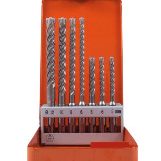 7-tlg. Satz Hammerbohrer Rocket 5 SDS-plus 5-12mm