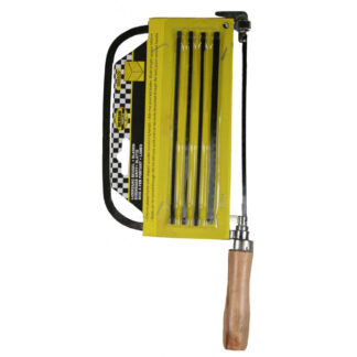 Laubsäge mit 5 Sägeblättern 165mm