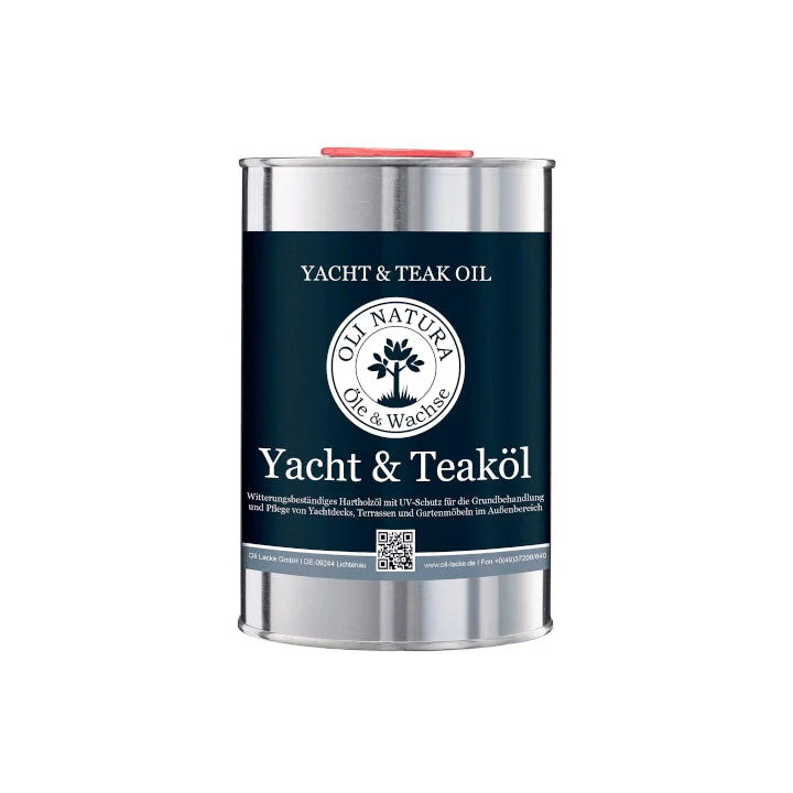 Oli Natura Yacht & Teaköl "Teak" Profi Öl 1l