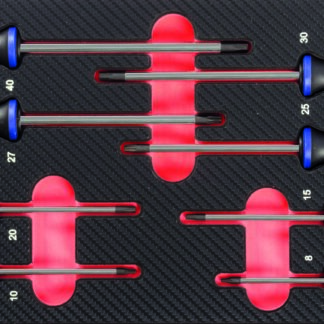 Schraubendreher Einlage "TX" 8tlg