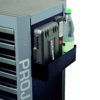 Zubehör Werkstattwagen mit Vierkantlochung Multifunktionsablage tief Rot