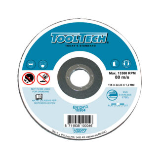 10 Stück Trennscheiben 115x1.2x22 mm gerade