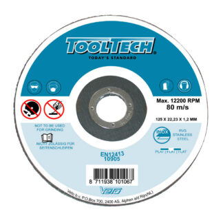 10 Stück Trennscheiben 125x1.2x22 mm extra dünn