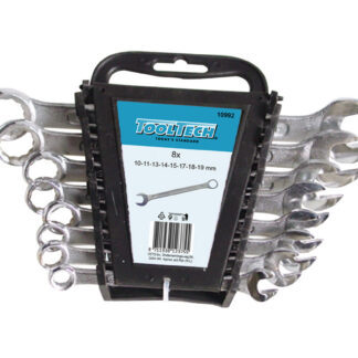 8-tlg. Gabel-Ringschlüsselsatz 10 - 19 mm