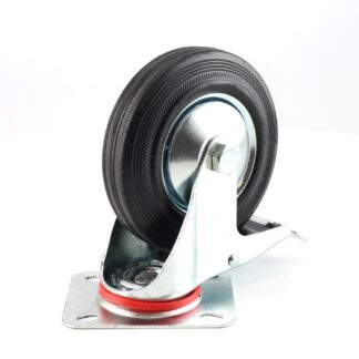 Lenkrolle mit Bremse 100x30 mm