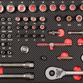 ProForm Einlage leer f. Werkz.koffer 1/4"+1/2" Satz