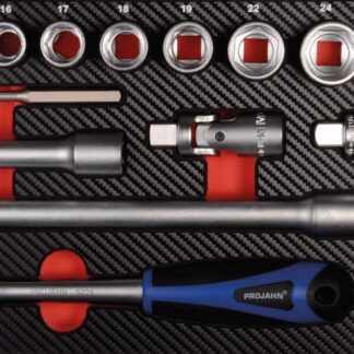 1/2" Xi-on Werkzeug-Satz Einlage 23tlg