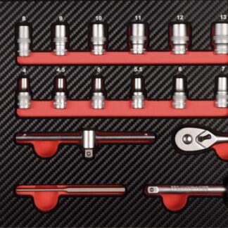 1/4" Xi-on Werkzeug-Satz Einlage 18tlg