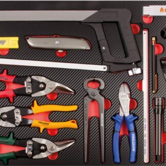 Schneid- und Messwerkzeug Einlage 27tlg