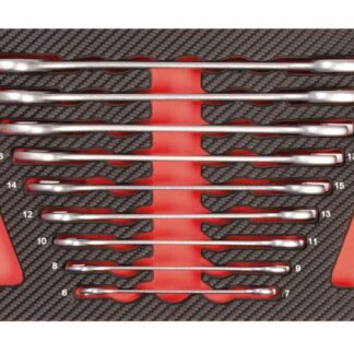 Doppelgabelschlüssel Einlage 9tlg