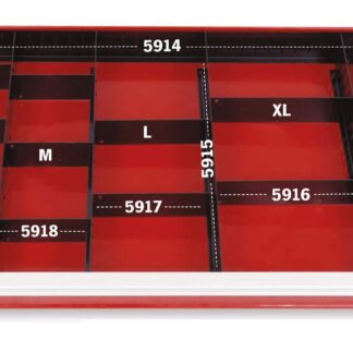 Schubladenunterteiler M 111,9x50x1,4mm