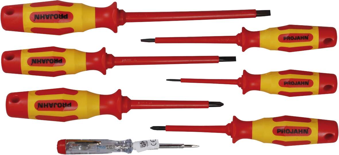 VDE Schraubendreher Satz 7tlg (Schlitz+PH)
