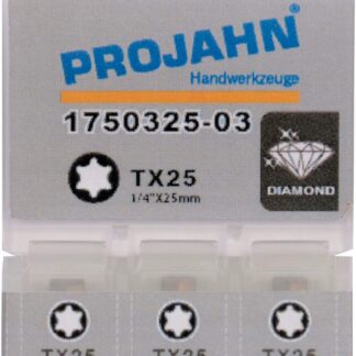 1/4" Bit Diamantbeschichtet TX25 L50 mm