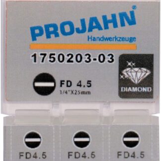 1/4" Bit Diamantbeschichtet Schlitz 0,8x4,0 L50 mm