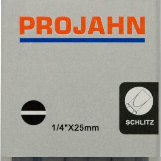 1/4" Bit Schlitz 5,5 x 0,8 mm 10er Pack L25 mm