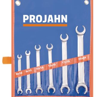 Offener Doppelringschlüssel Satz metrisch 6tlg 8 x 10 - 9 x 11 - 12 x 14 - 13 x 15 - 17 x 19 - 22 x 24 mm