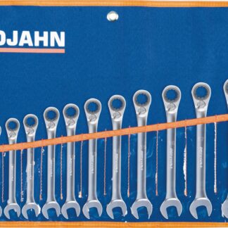 GearTech Schlüssel Satz Rolltasche umschaltbar 14 tlg 6 - 7 - 8 - 9 - 10 - 11 - 12 - 13 - 14 - 15 - 16 - 17 - 18 - 19 mm