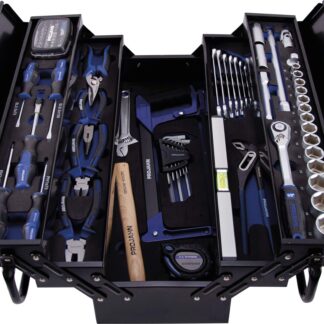 1/2" proficraft Metall Werkzeugbox, 84tlg.