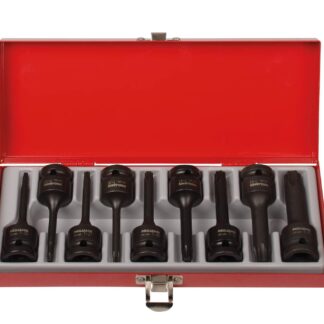 1/2" Schlag Stecknuss TX Satz 9tlg T20 - T60