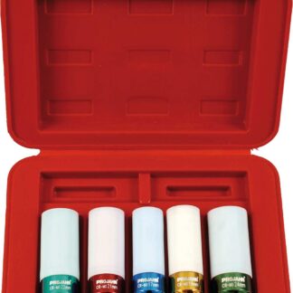 1/2" Tiefe Schlag Stecknuss Satz f. Alufelgen 5tlg