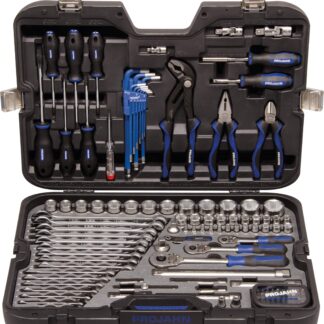 1/4" + 3/8" + 1/2" PROJAHN professional Universal Werkzeugkoffer 122-teilig