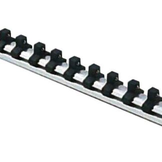 3/8" Stecknuss-Schiene, magnetisch, 14 Clips L=300mm