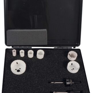 BiMetall Lochsägen-Koffer "Elektro II" 9tlg