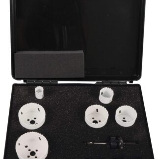 BiMetall Lochsägen-Koffer "Elektro I" 8tlg