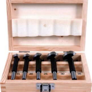 Forstnerbohrer Kassette 5tlg 15/20/25/ 30/35 mm