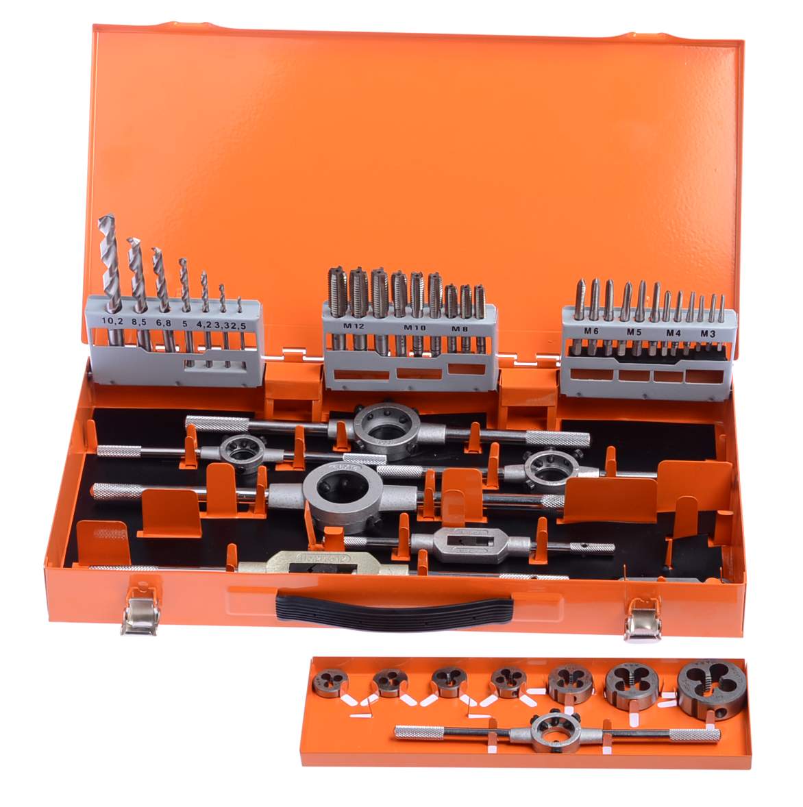 Gewinde Schneidzeug Satz HSS-G 44tlg M3-M12