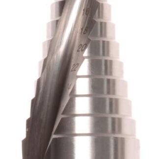Stufenbohrer mit Spiralnut HSS Gr.4 7-36 mm
