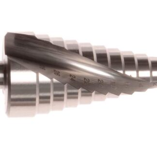 Stufenbohrer mit Spiralnut HSS-Co Gr.4 7-36 mm