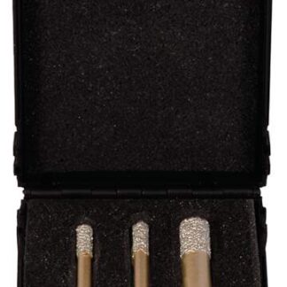 Satz Diamant Trockenbohrer 3-tlg. mit Wachs 6-kant Schaft je 1 Stück: ø 6, 8, 10 mm