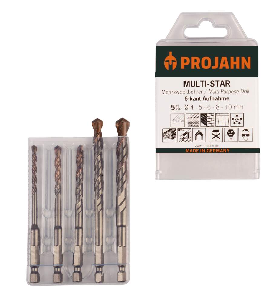 Multi-Star Satz 5-tlg. 6-kant 4, 5, 6, 8, 10 mm